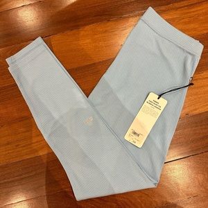 NWT Alo Yoga ribbed high waist 7/8 blissful legging Size L